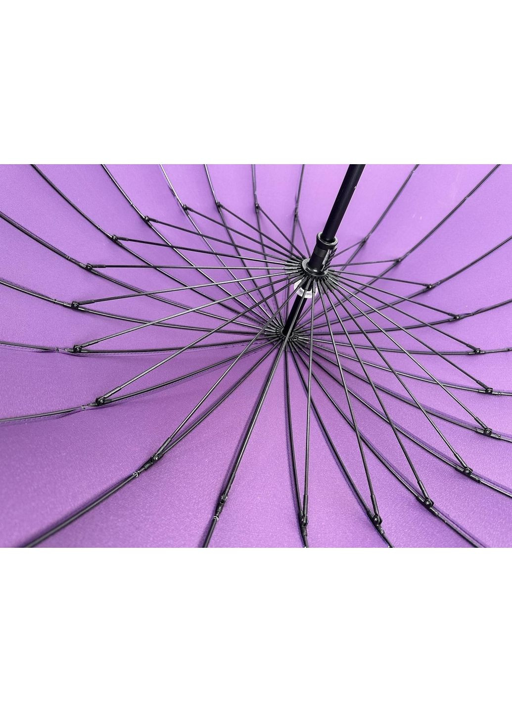 Однотонна механічна парасолька-тростина Toprain (288188483)
