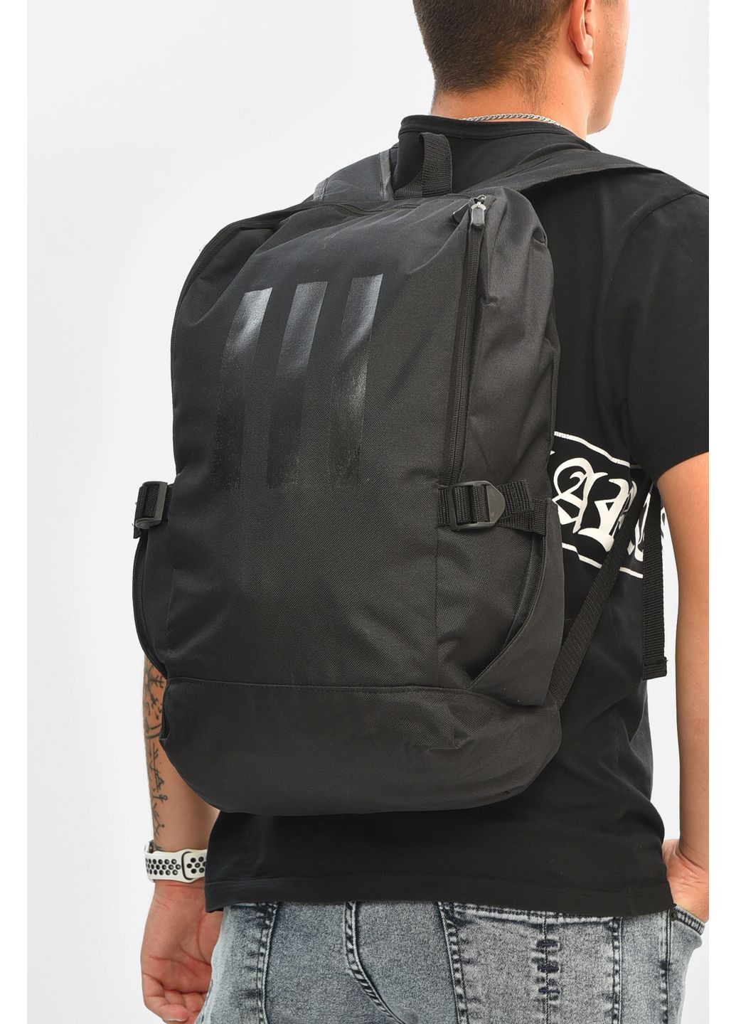 Рюкзак мужской спортивный черного цвета Let's Shop (349729050)