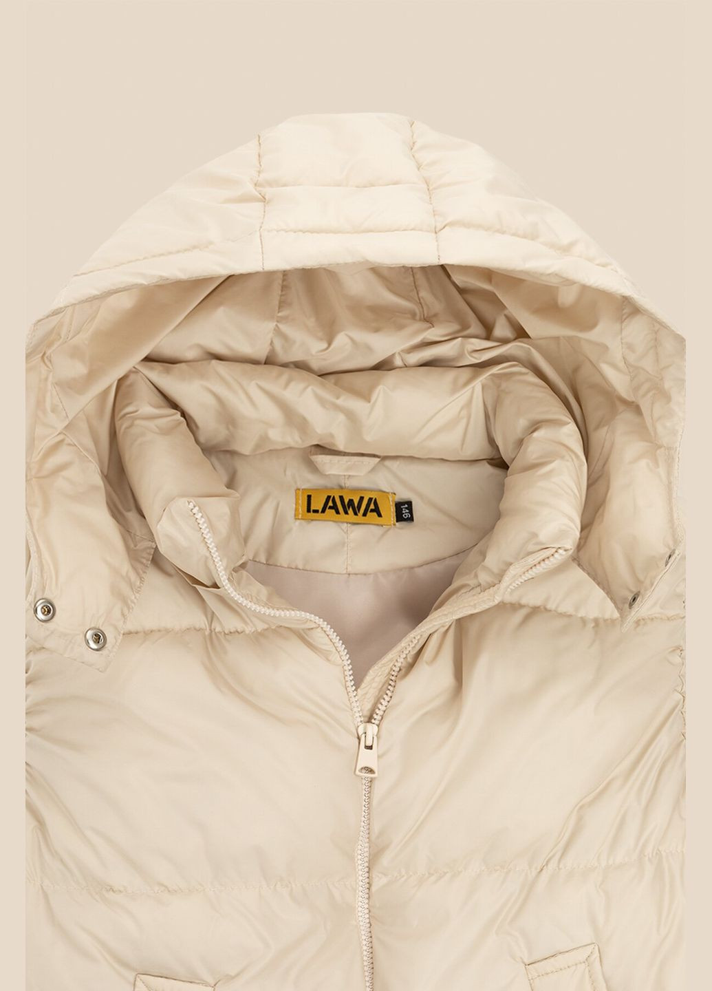 Жилет утепленный для девочки GBC02332 122 см Молочный shop (2000991035706) LAWA (335762374)