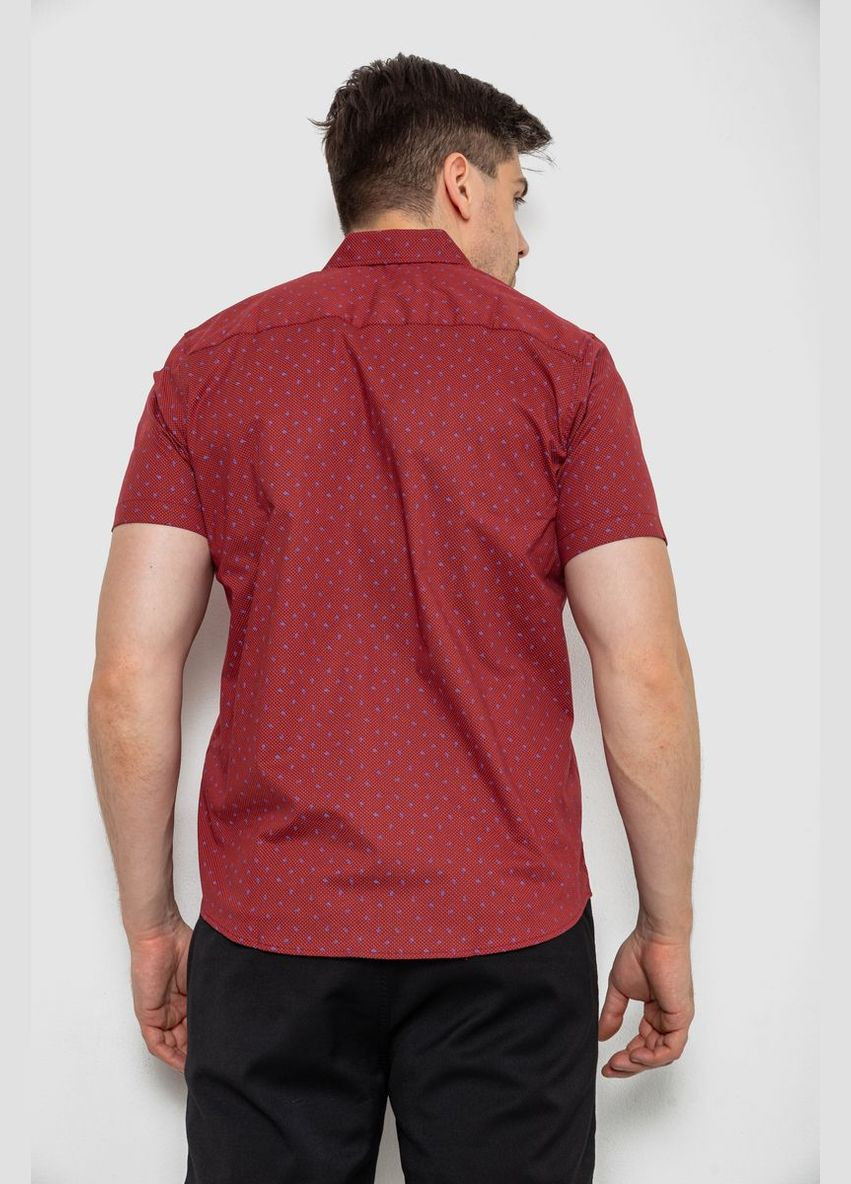 Бордовая рубашка Ager