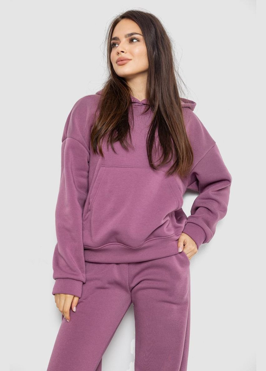 Спортивний костюм жіночий на флісі, колір світло-сірий, 241R2001-2 Ager (313292070)