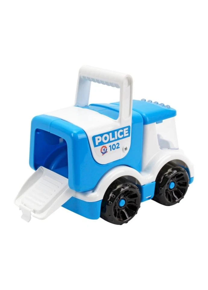 Детская машинка "Грузовик Police" 2178TXK пластик, 17 см Toysi (392693163)