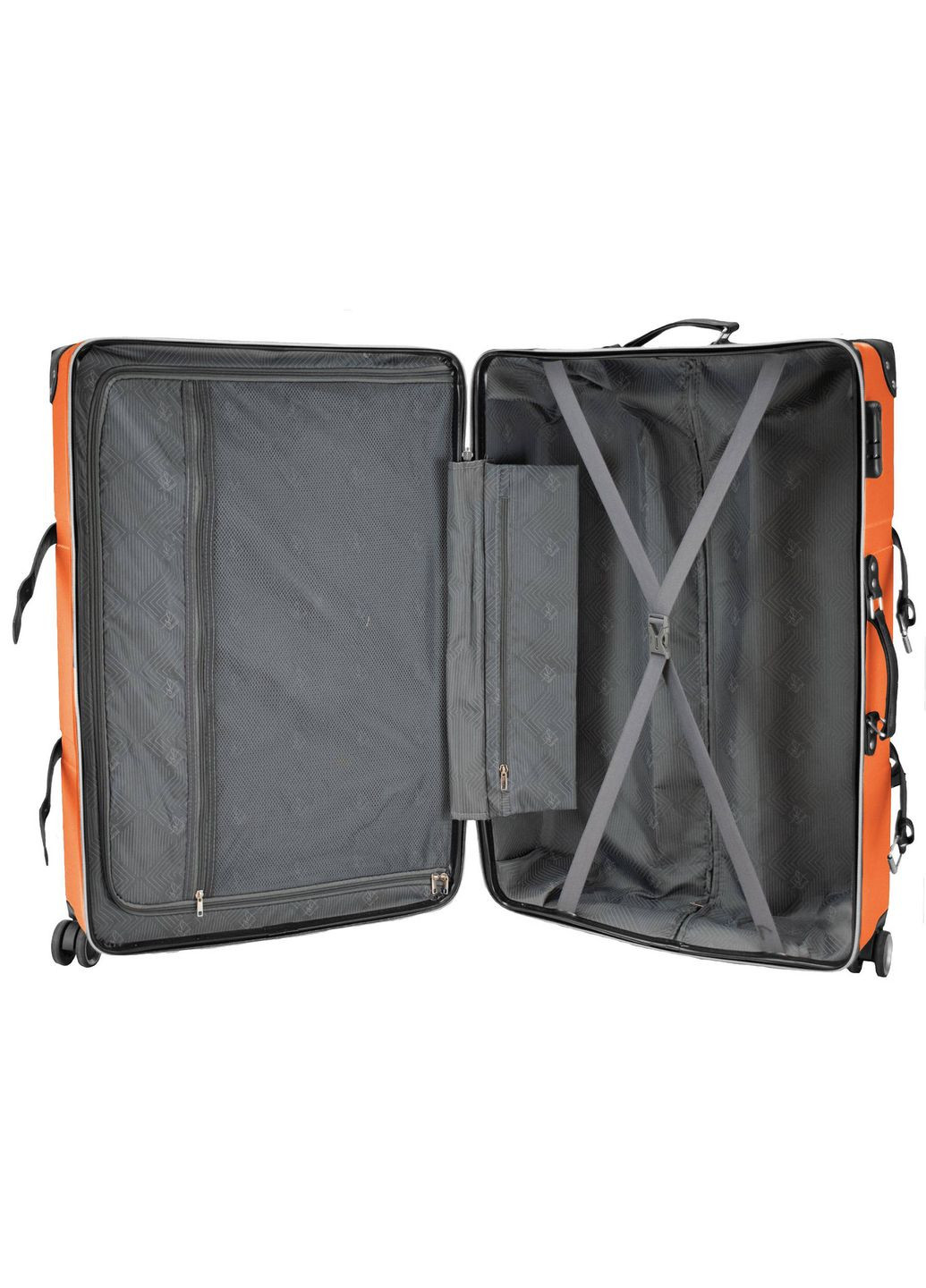 Чемодан 28" (L) Orange/Black (T5675-4) Semi Line (315593379)
