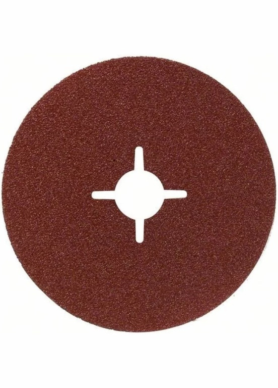 Шлифлист 2608605478 (125 мм, P100, 22.23 мм) фибровая шлифбумага шлифовальный диск (22190) Bosch (271985551)