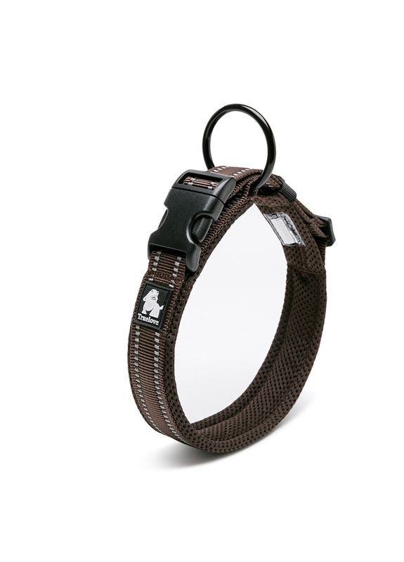 Ошейник для собак TLC5011, cветоотражающий для средних и больших пород собак, Коричневый XS Truelove (299915446)
