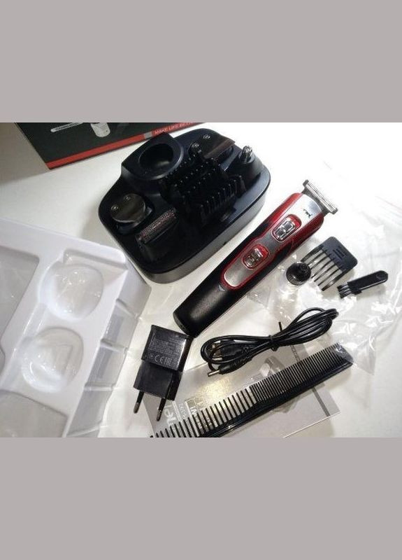 Универсальный мультитриммер стайлер бритва Barber черный (1756374588) Gemei GM-592 (330120677)