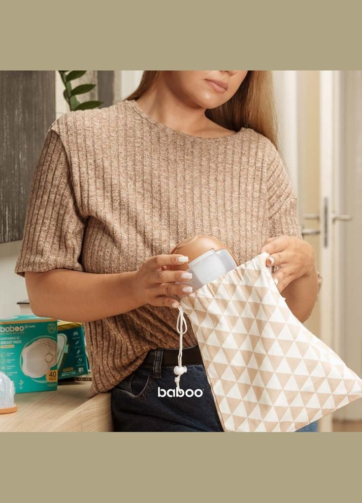 Молоковідсмоктувач електричний портативний, какао () Baboo 2-011 (335973870)