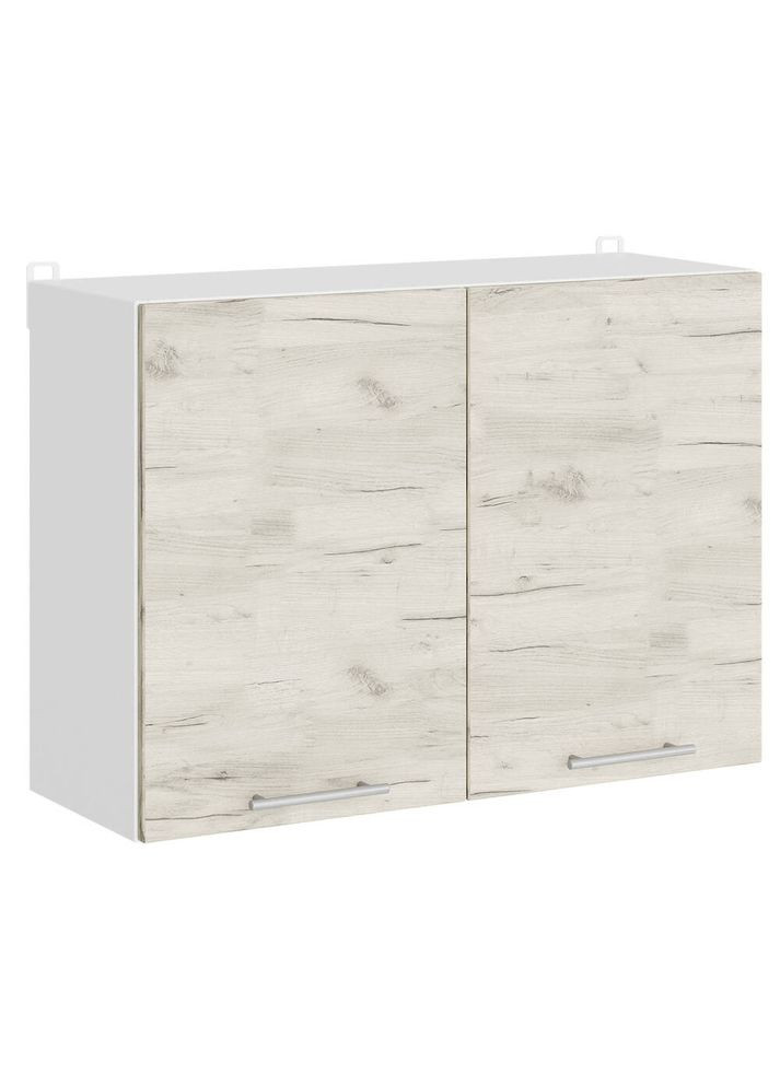 Кухонний модуль верхній Еко 800 дуб крафт білий/білий 80х30х58 см (EVR-071003) Еверест (373644972)