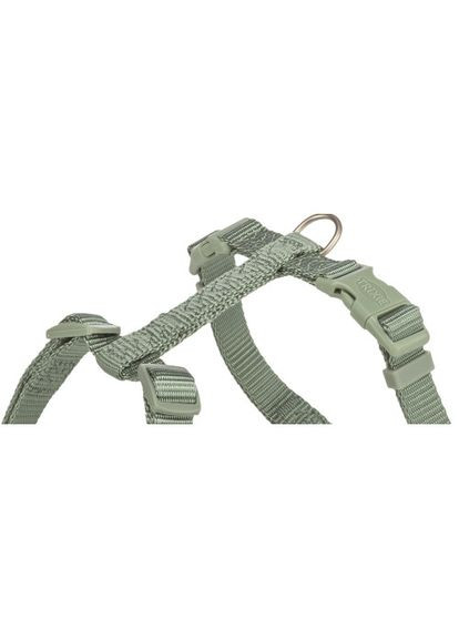 Шлея Premium H-harness для собак M–L 52–75 см 20 мм светло-зеленая Trixie (331859483)