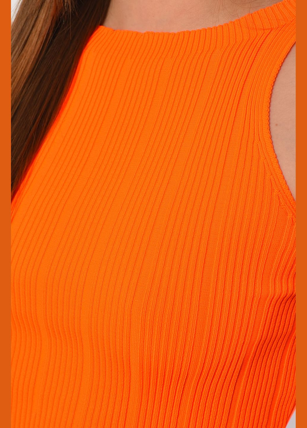 Майка-топ жіноча помаранчевого кольору Let's Shop — 298283381