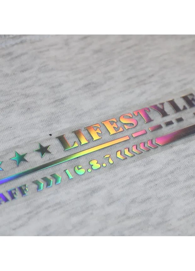 Термоаппликация из пленки "Lifestyle staff" голограмма (4121) No Brand (392948771)