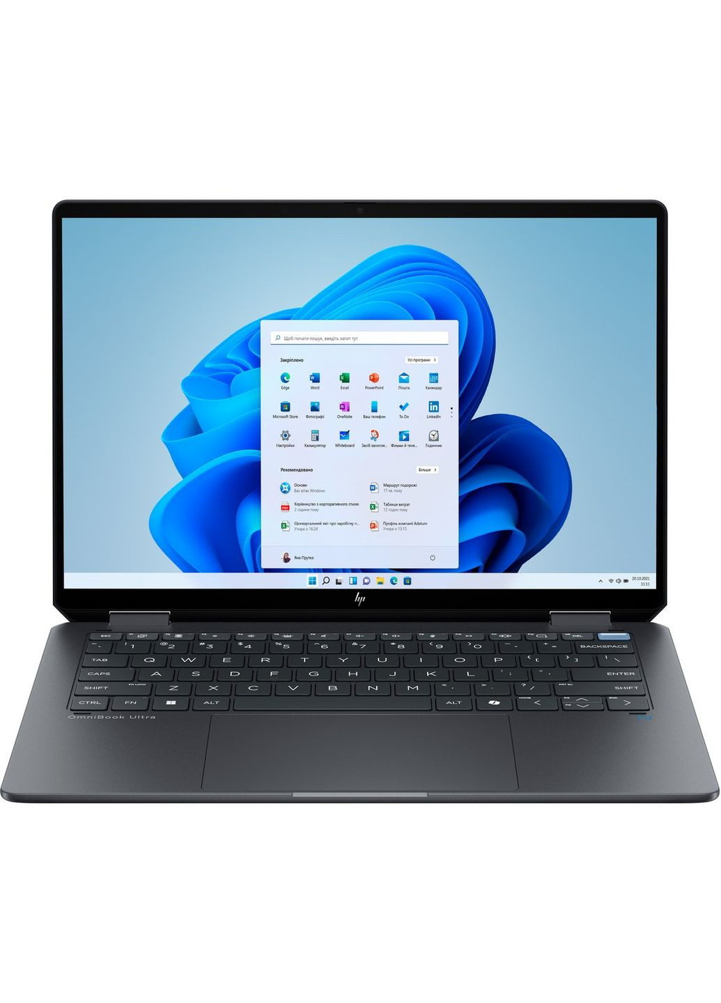 Ноутбук OmniBook Ultra Flip 14-fh0005ru (B9PD5EA) Eclipse Gray HP (360414316)