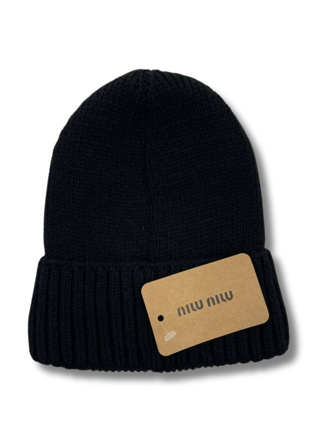 Жіноча зимова шапка на флісі - МіуМіу / MiuMiu No Brand Шапка жіноча (364103424)