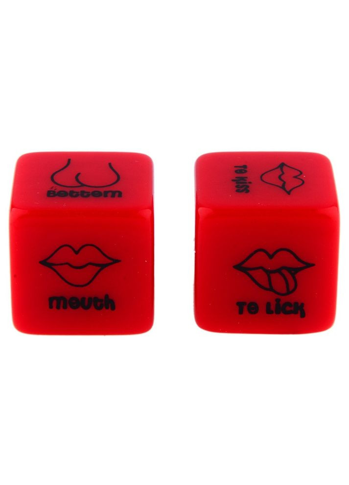 Кубики кістки червоні для еротичних ігор і сексу Focus (303882356)