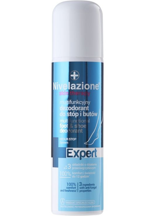 Мультифункциональный дезодорант для ног и обуви Nivelazione Skin Therapy Expert 150ml (685229-35953) Farmona (368644727)