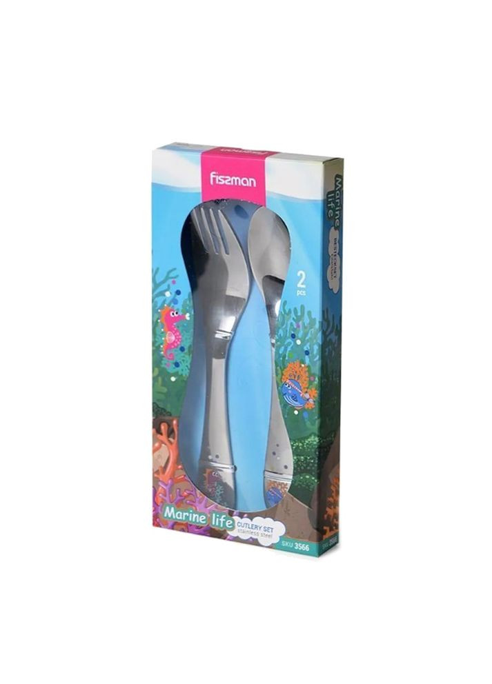 Набір столових приборів Marine life 2 предмета 3566 Fissman (316627999)