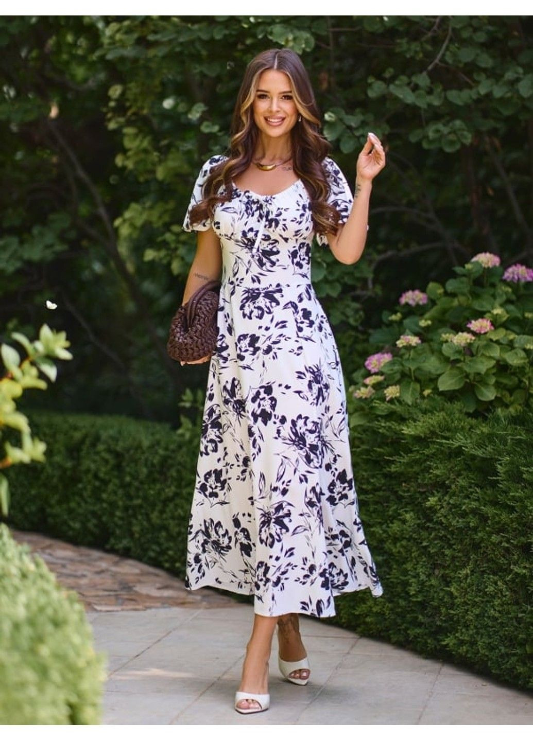 Білий повсякденний сукня issa pus a-635 білий ISSA PLUS