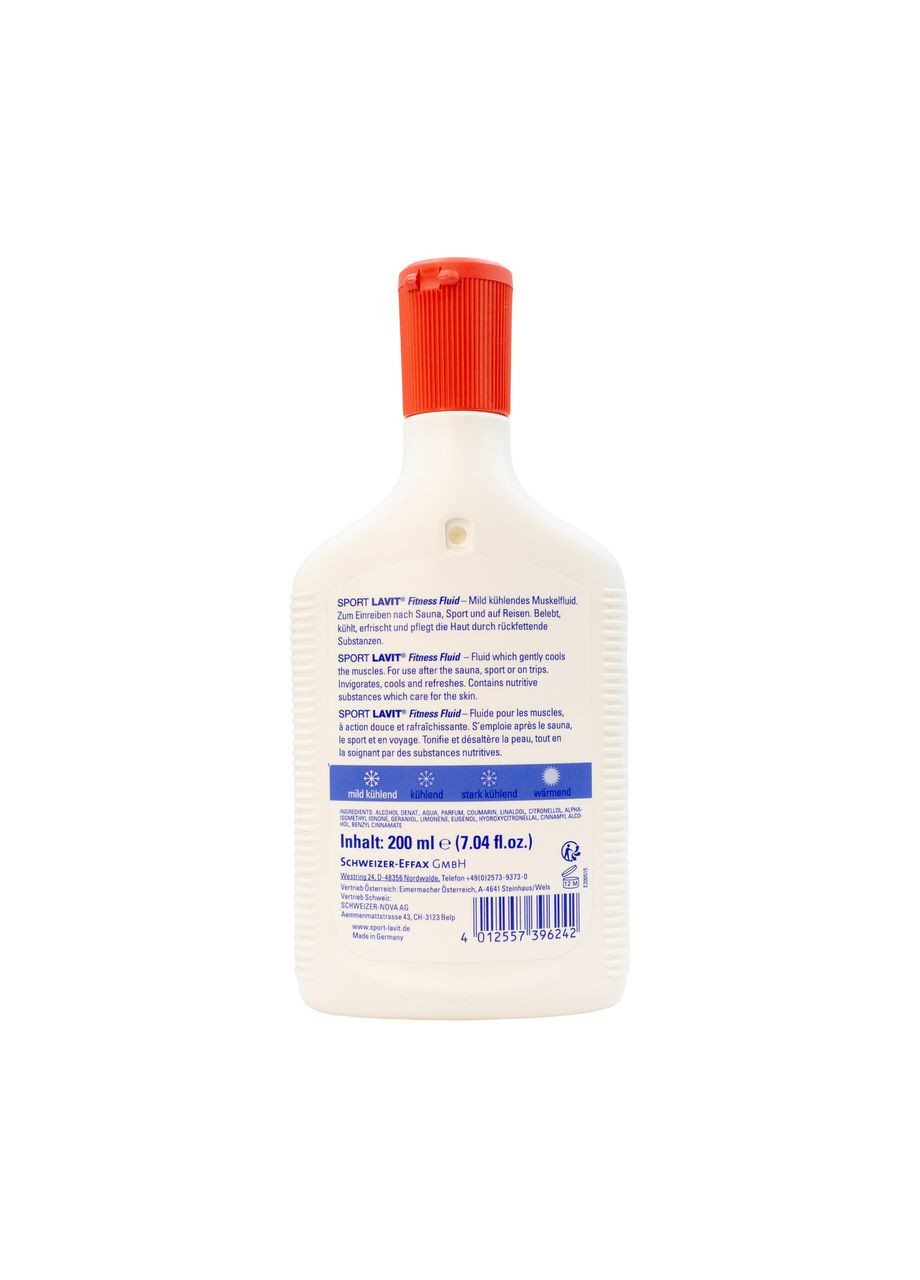 Средство для охлаждения мышц Sport Lavit Fitnesfluid 200 ml (39624200) HEY-sport (370271396)