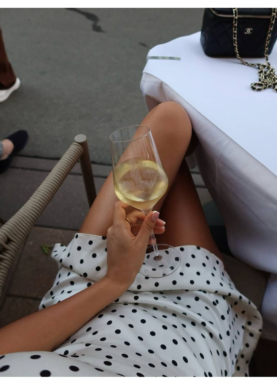 Білий повсякденний, вечірня міні-сукня в горошок з відкритою спиною з відкритими плечима, з відкритою спиною Україна в горошок