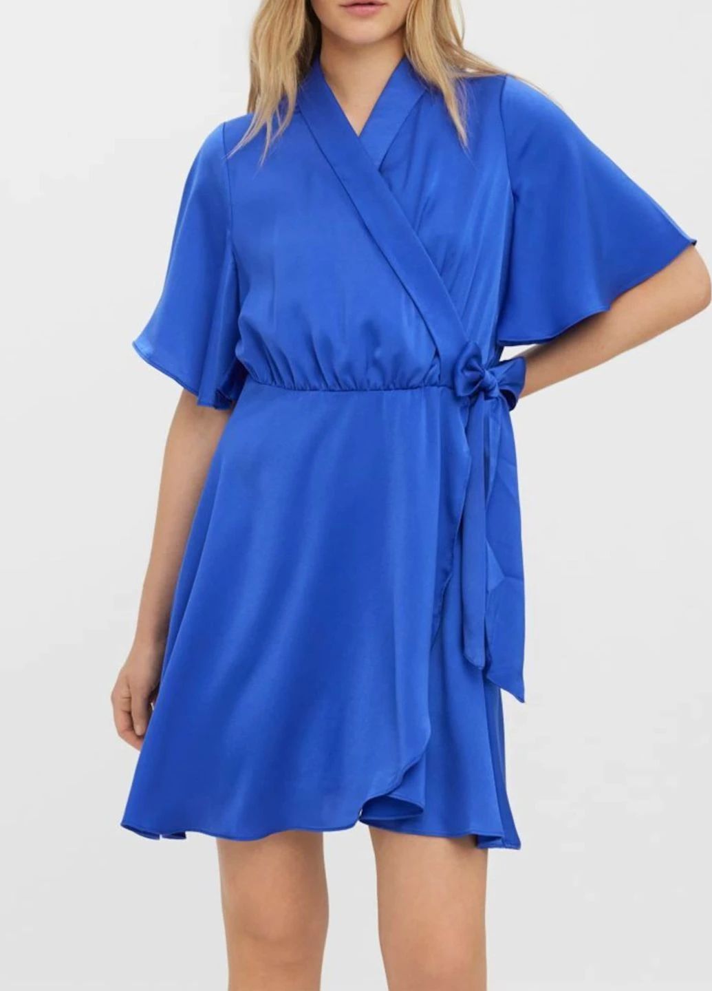 Темно-блакитна сукня 'amelia' Vero Moda