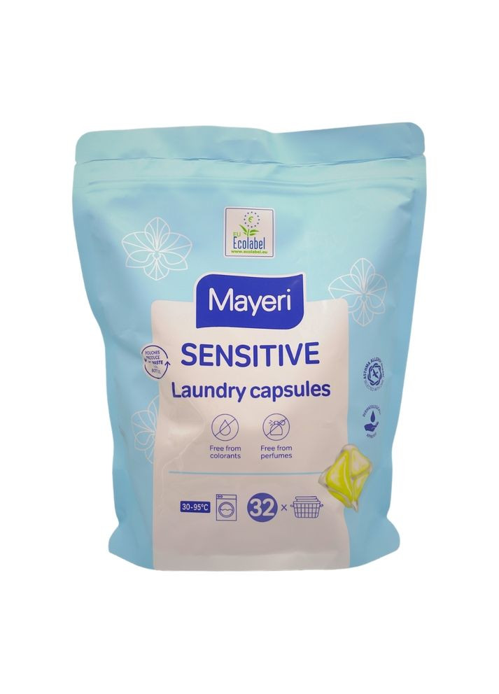 Sensitive гель-капсулы для стирки 32 шт. Mayeri (300109038)