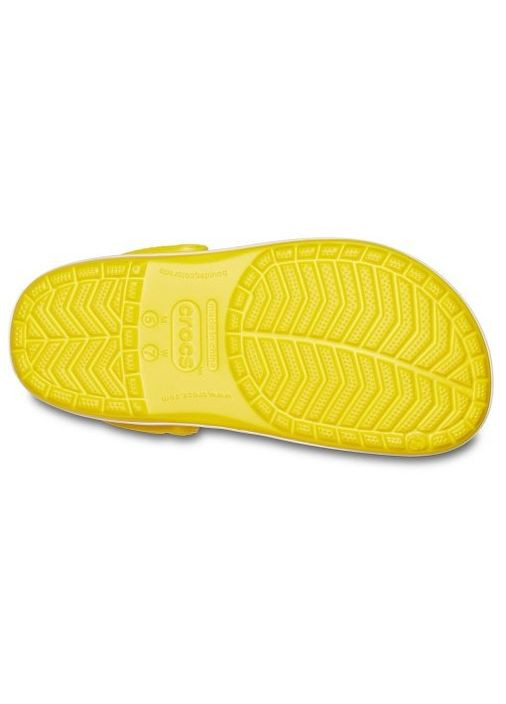 Сабо Crocband Clog Lemon M4W6-36-23 см 11016-W Crocs (281158542)