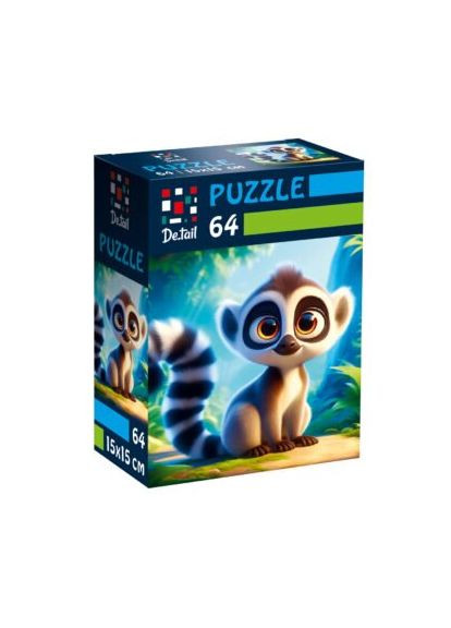 Пазли Лемур в джунглях DT1234-14 shop (4820234766703) De.tail (365618963)
