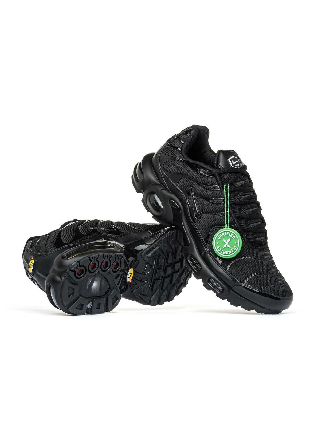 Черные кроссовки мужские plus black, вьетнам Nike Air Max TN