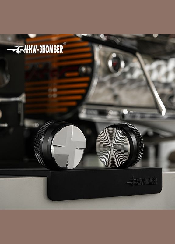 Вирівнювач кави хвилястий 58,35 мм CD Black (T5248L4) MHW-3BOMBER (366653484)