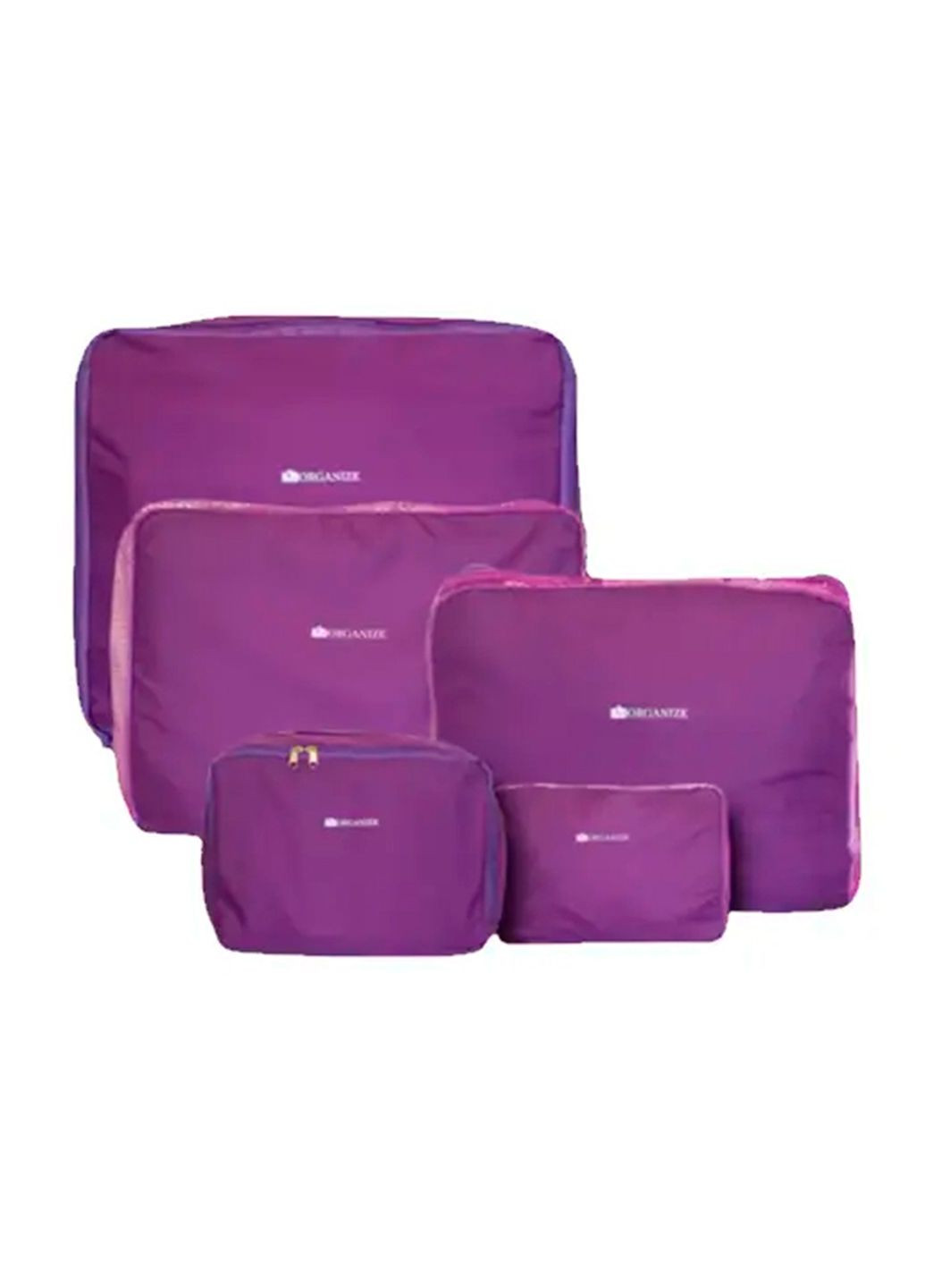 Дорожные органайзеры для одежды, обуви и косметики, набор для чемодана из 5 сумок Organize (295373309)