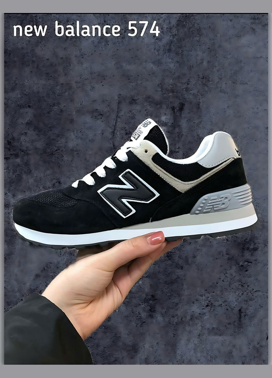 Чорні з білим демісезонн жіночі кросівки No Brand чорні демісезони (285739627)