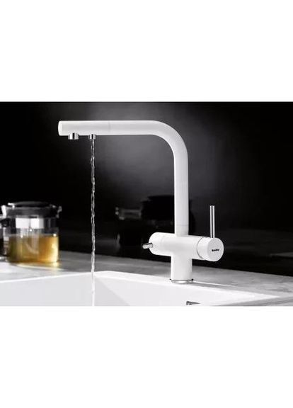 Змішувач для кухонного миття FONTAS II 523137 Blanco (324228666)