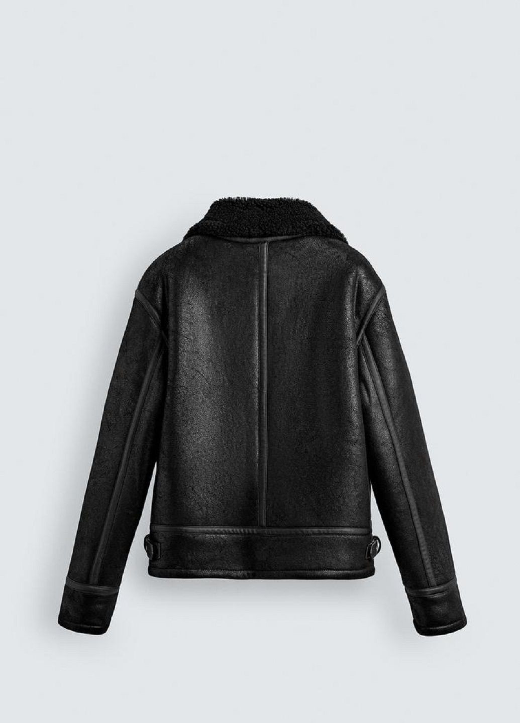 Черная зимняя куртка Zara