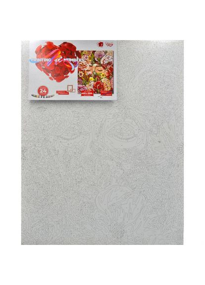 Картина по номерам "Аромат цветов" KpNe-40х50-02-04 40x50 см Danko Toys (300173734)