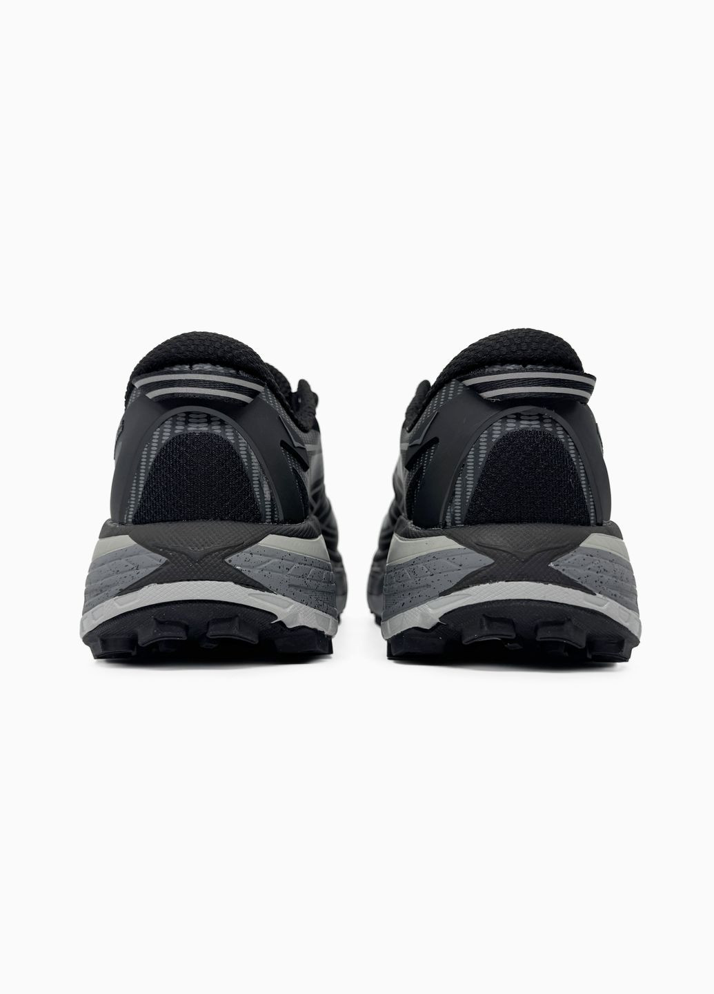 Сірі Осінні кросівки чоловічі hoka mafate speed 2 gray | хока мефейт спід 2 сірі No Brand