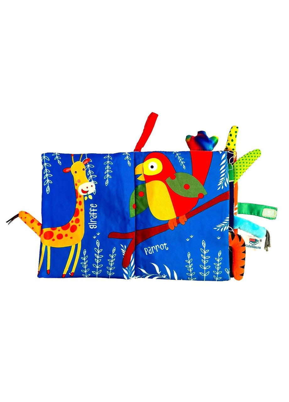 Розвивальна книга-шуршалка Tiger No Brand (365721131)