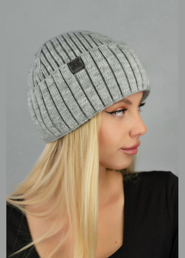 Шапка с широким отворотом унисекс Brooklin-2 Braxton (325403903)