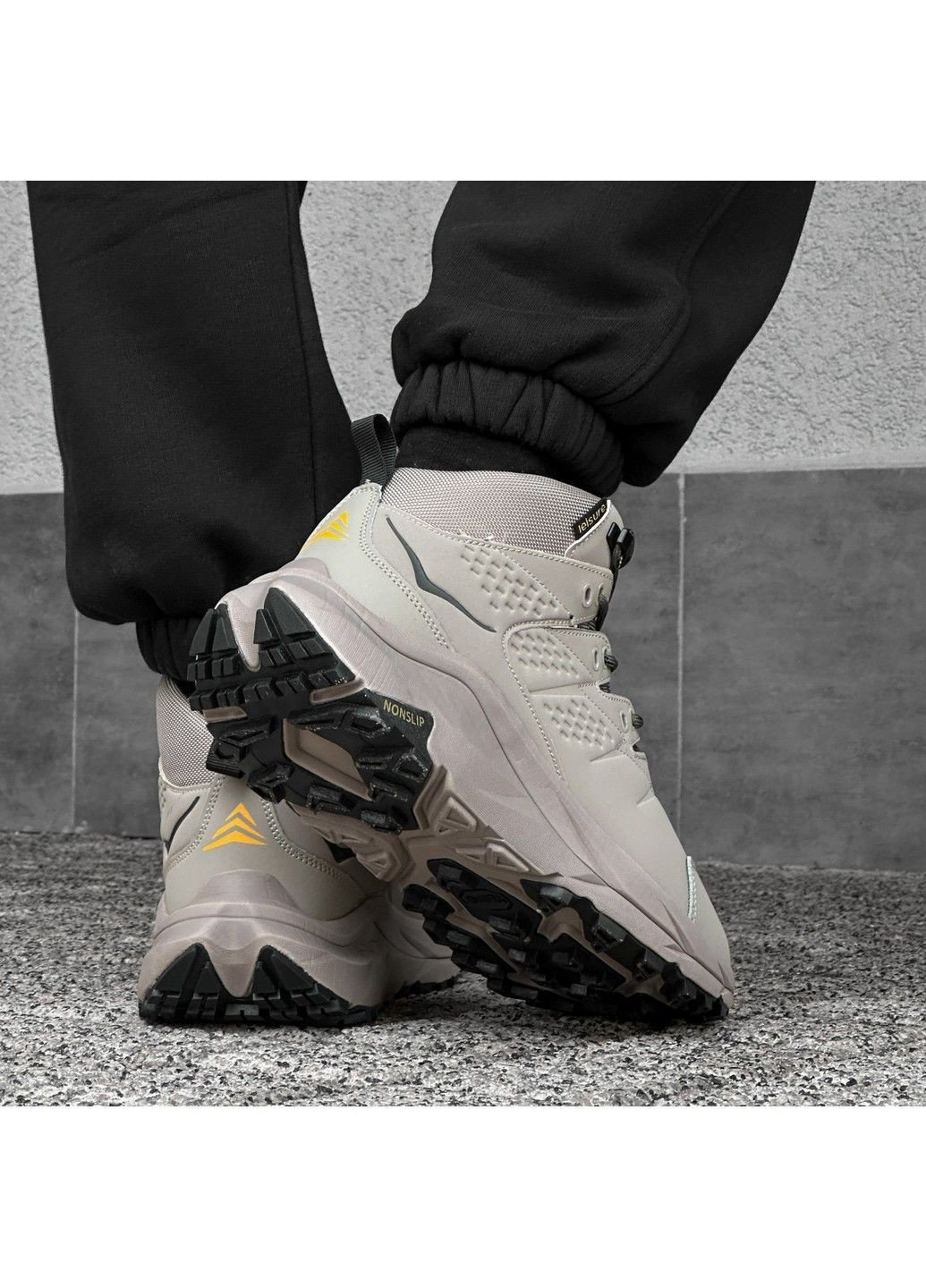 Серые зимние зимние ботинки vegas серые Stilli