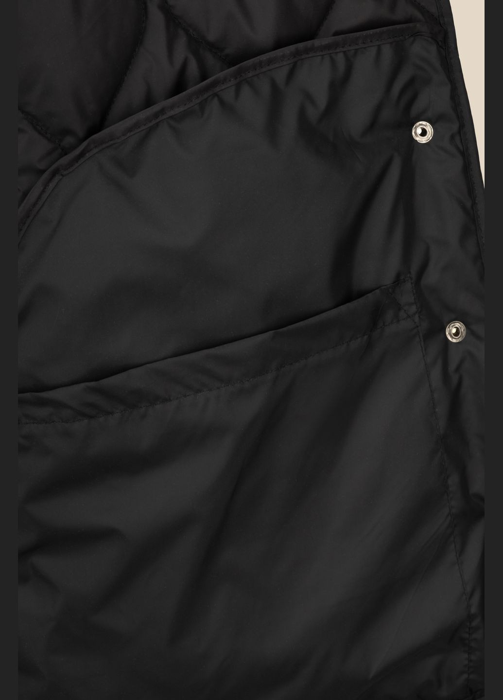 Черная демисезонная куртка LAWA