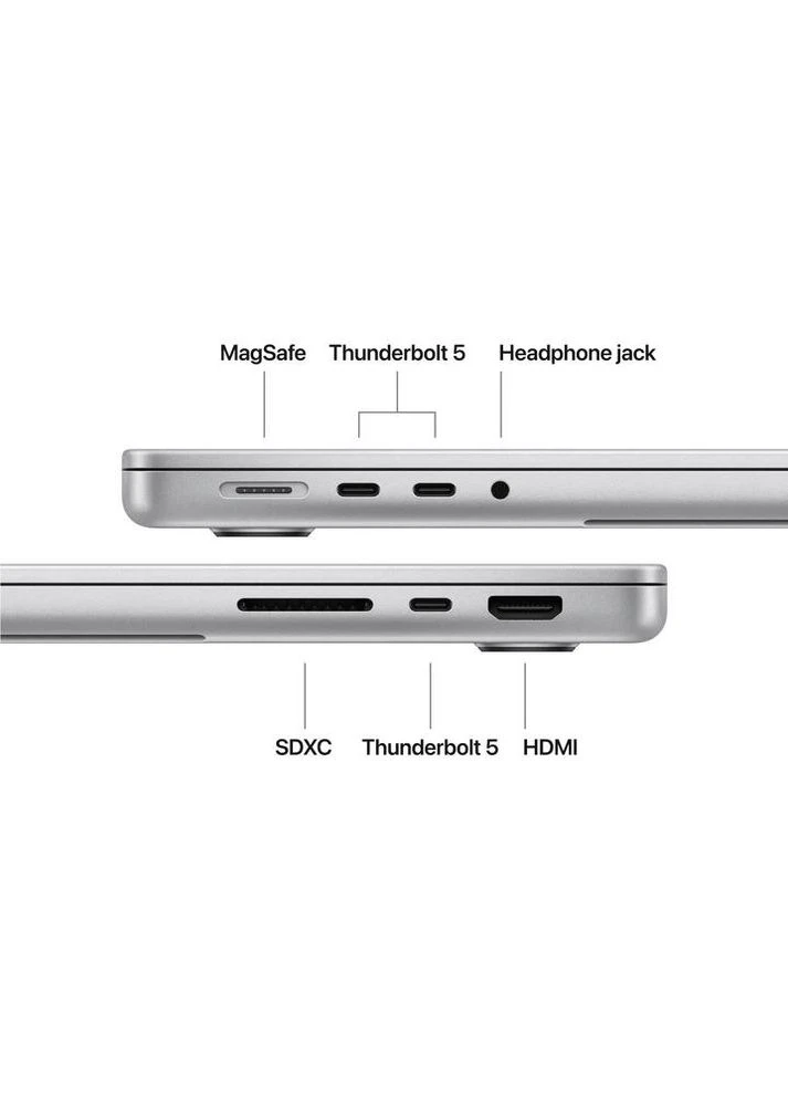 Ноутбук MacBook Pro 14 A3426 M5 Pro Silver (MJLV4UA/A) Apple (390914259)