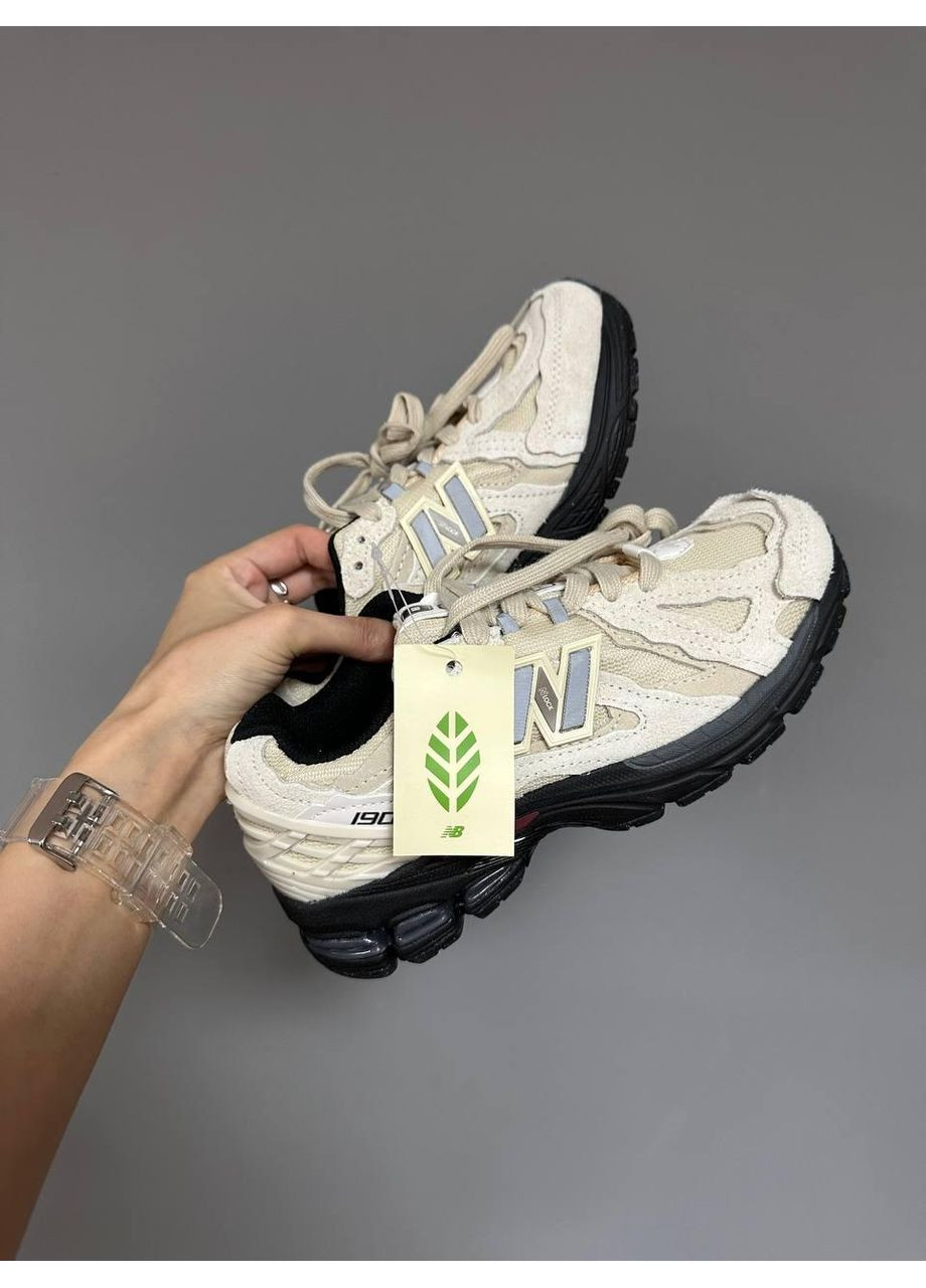 Черные демисезонные кроссовки мужские new balance 1906r beige black нью беланс 1906r No Brand