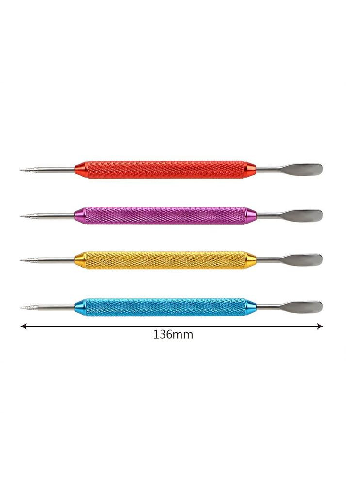 Латте арт кисточка для бариста (перо для рисунков на кофе) Красная (R-14568-VS) No Brand (303974961)