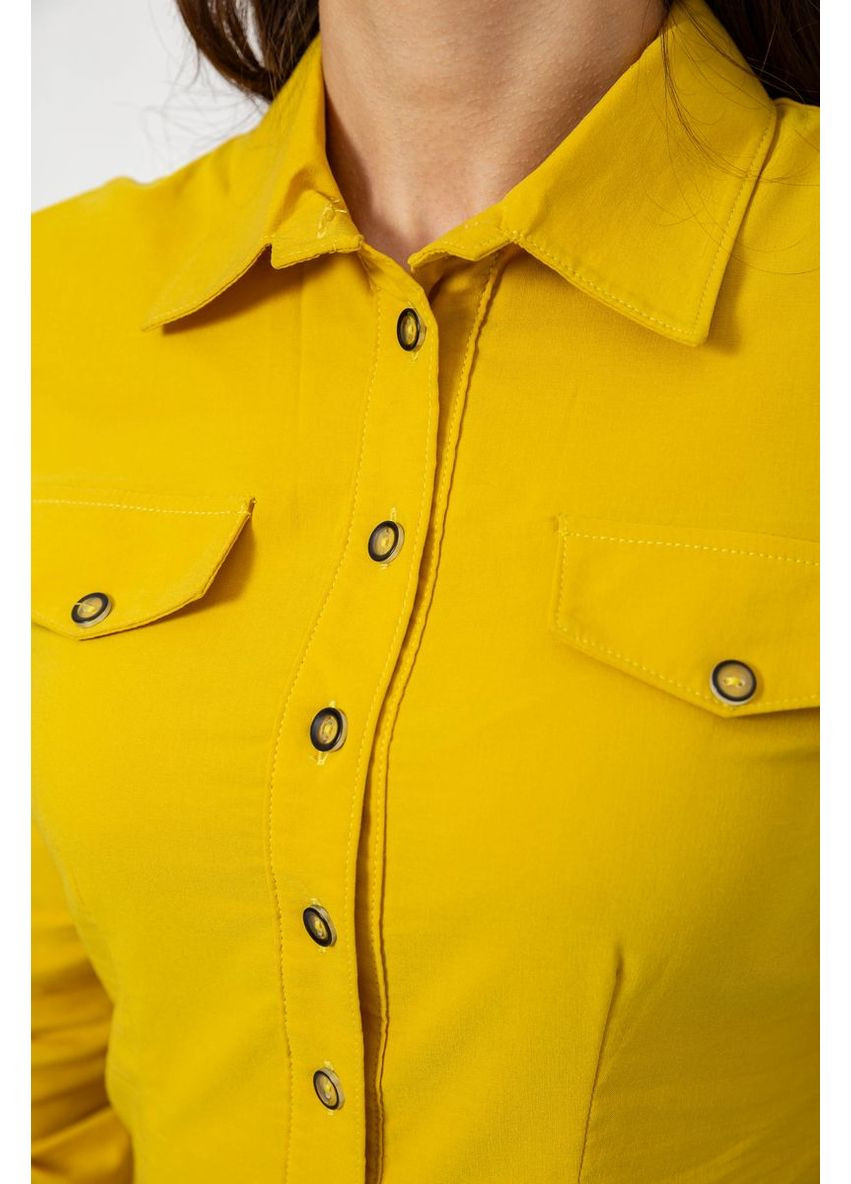 Горчичная рубашка Ager