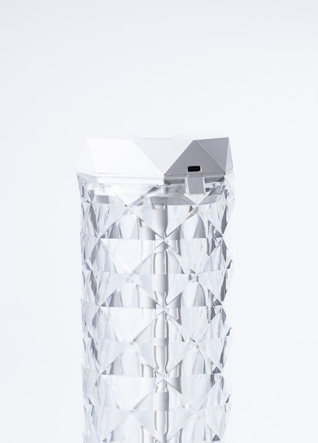 Зволожувач повітря ультразвуковий Intelligent Кристал 8 кольорів підсвітки 400 мл Humidifier x6 (289352320)