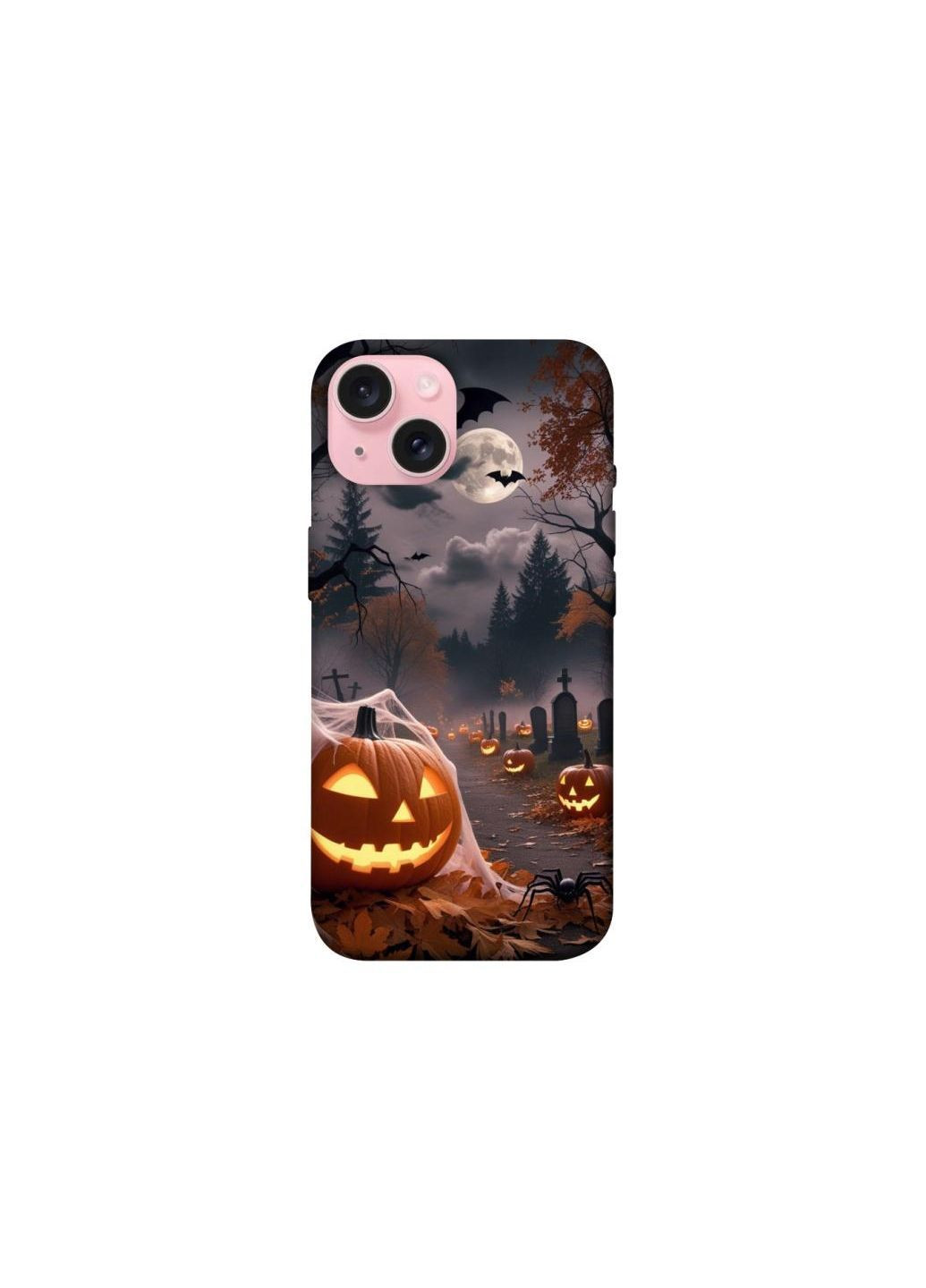 Чохол на Apple iPhone 15 (6.1") Halloween Frontalka (364314855)