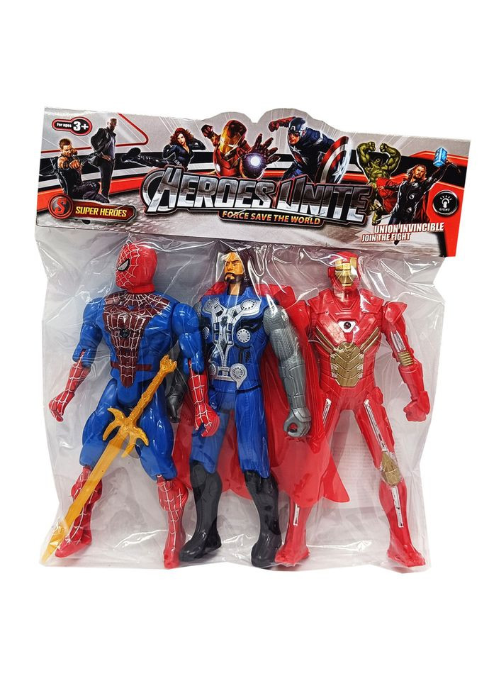 Набор героев "Марвел" 299 A-2 подсветка Вид 1 Bambi (335425805)