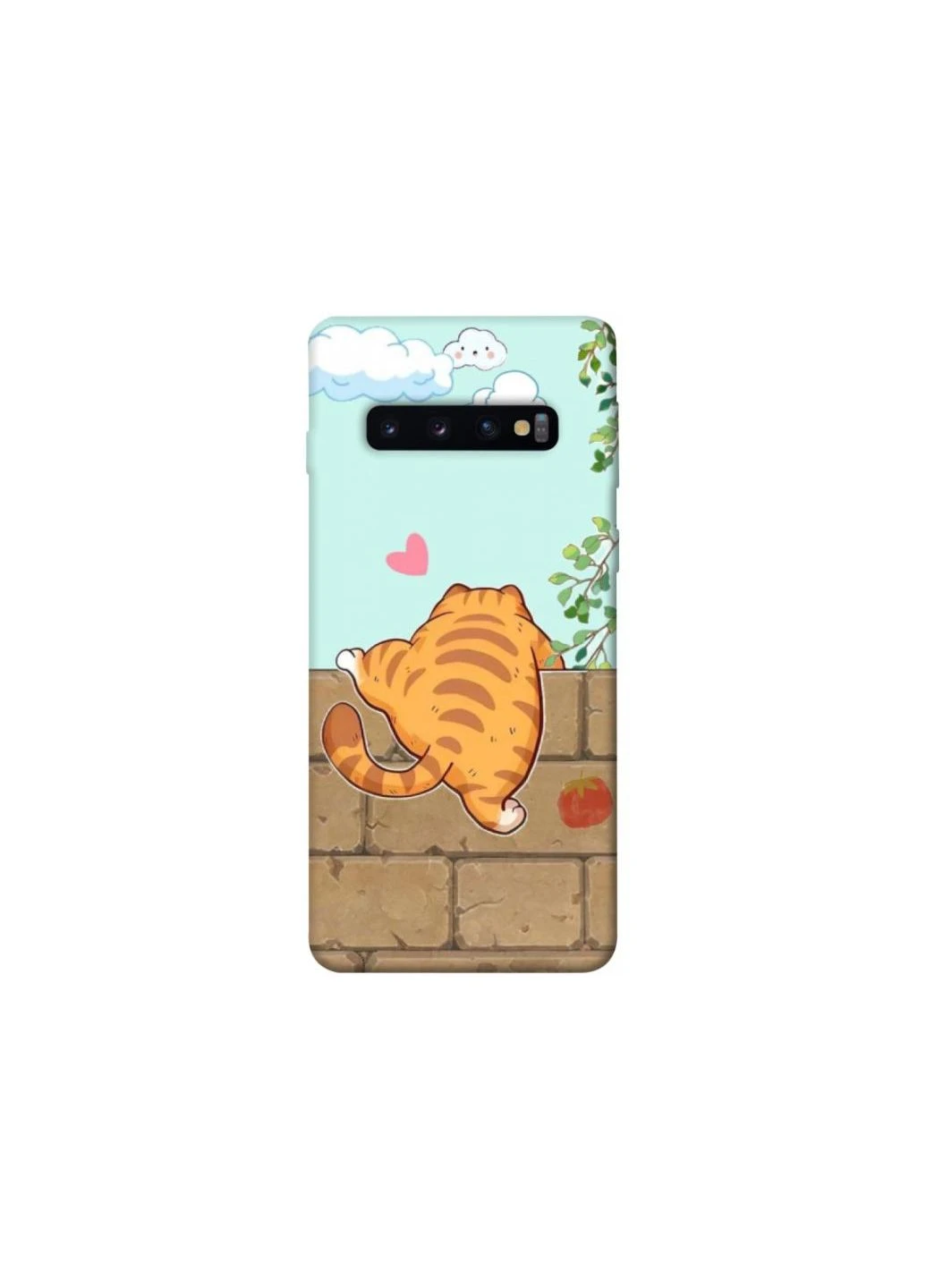 Чохол на Samsung Galaxy S10 Cat the meow Frontalka (351387233)