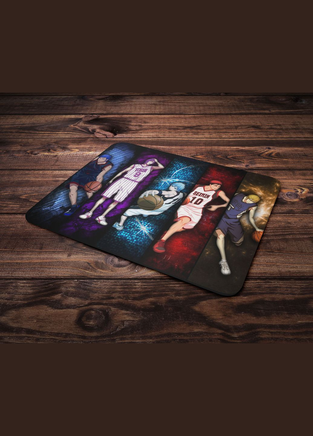 Коврик под мышку c принтом Баскетбол Куроко Kuroko no Basket-5, 24х20 см No Brand 1 (324077908)