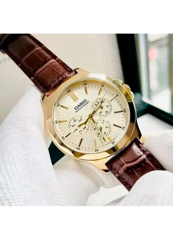 Мужские наручные часы MTP-V300GL-9AUDF Casio (400407506)