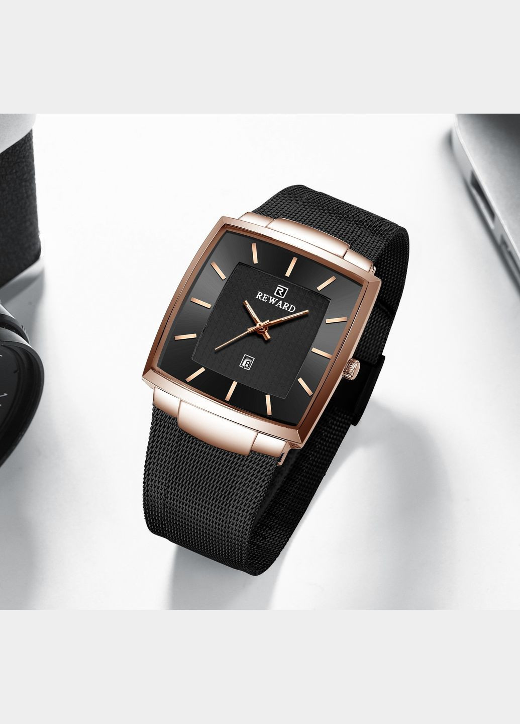 Часы мужские наручные кварцевые классические Reward 62009-Blue-Rose (325478503)